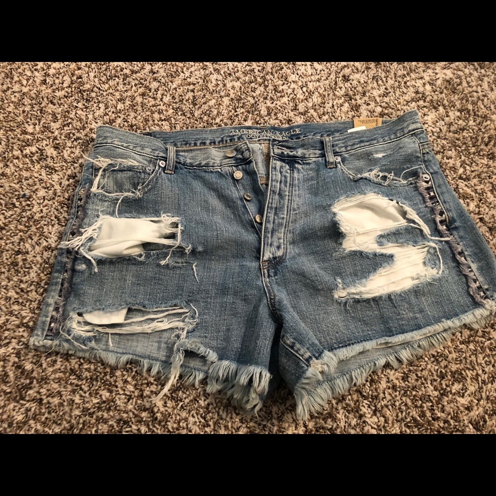American eagle vintage high rise festival shorts